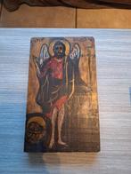 Oude houten icoon, Antiek en Kunst, Ophalen of Verzenden