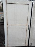 Gebruikte hardhouten garagedeuren dubbele buitendeur, Ophalen, Gebruikt, 120 cm of meer, Buitendeur