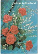 Ansichtkaart Mooi boeket rozen 1986 [4644]  [VeAnAn], Ophalen of Verzenden, 1980 tot heden, Gelopen, Feest(dag)