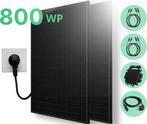 Zonnepanelen met stekker | 2x410Wp PV + 600W omvormer, Nieuw, Paneel, Ophalen of Verzenden, 200 wattpiek of meer