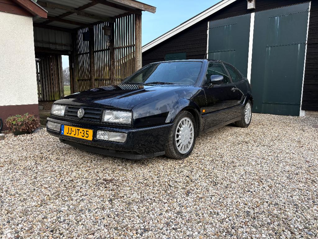 Volkswagen Corrado 2.0 85KW E2 1994 Blauw, Auto's, Volkswagen, Voorwielaandrijving, 4 cilinders, 1984 cc, Blauw