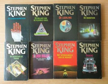 Stephen King - 8x zwarte en rode pockets beschikbaar voor biedingen