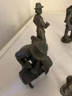 Diverse tinnen figuurtjes(daalderop -artil), Antiek en Kunst, Antiek | Tin, Ophalen of Verzenden