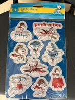 Snoopy stickers 3D, Ophalen of Verzenden, Nieuw, Meerdere stickers