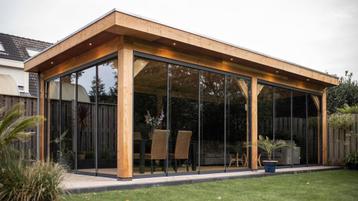 overkapping op maat! luxe Douglas hout tuinhuis veranda.  beschikbaar voor biedingen