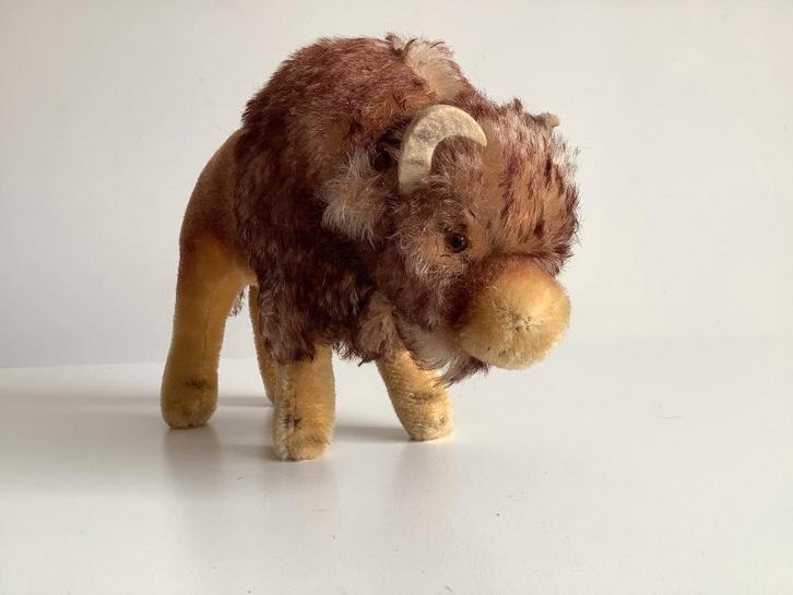 Vintage Steiff Bizon USA versie, Antiek en Kunst, Antiek | Speelgoed, Ophalen of Verzenden
