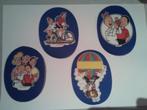 Suske en Wiske strip kledingemblemen patches logo, Verzenden, Suske en Wiske, Zo goed als nieuw