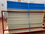 Judomatten Aikido/ Sport, 200x100x4cm blauw en groen, Gebruikt, Hout, Ophalen, 20 tot 50 mm
