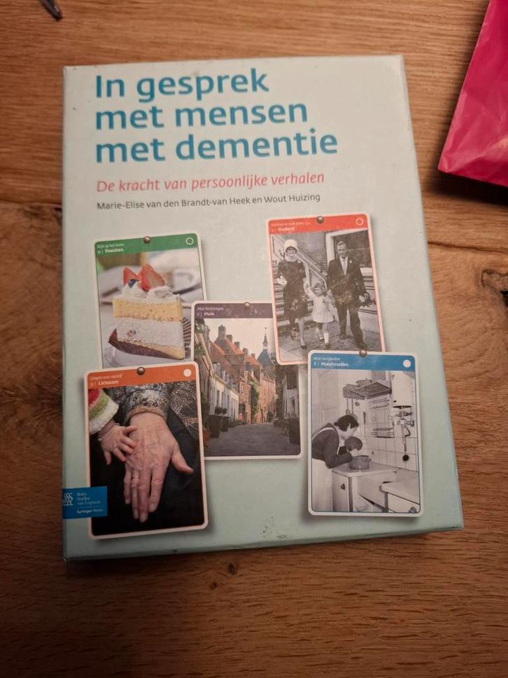 In gesprek met mensen met dementie - spel, Boeken, Gezondheid, Dieet en Voeding, Zo goed als nieuw, Gezondheid en Conditie, Ophalen of Verzenden