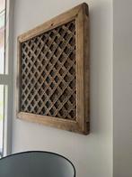 Wandpaneel Indiia sober sleets imperfect houtsnijwerk oostes, Ophalen