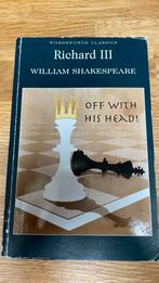 William Shakespeare Richard III, Ophalen of Verzenden, Gelezen