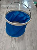 Nieuwe blauwe  opvouwbare  blauwe  emmer, Ophalen of Verzenden, Nieuw, Kunststof