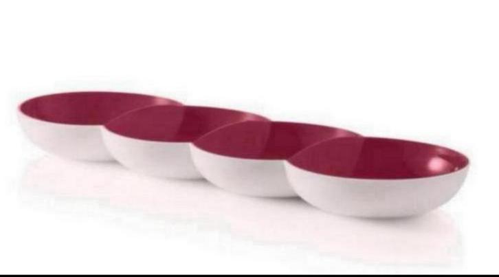 Tupperware Tapasschaal, Huis en Inrichting, Keuken | Tupperware, Nieuw, Bak of Kom, Rood, Ophalen of Verzenden