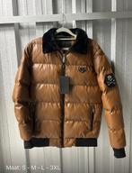 PP Jas - Stijlvolle Winterjas, Kleding | Heren, Ophalen of Verzenden, Zo goed als nieuw, Overige maten, Bruin