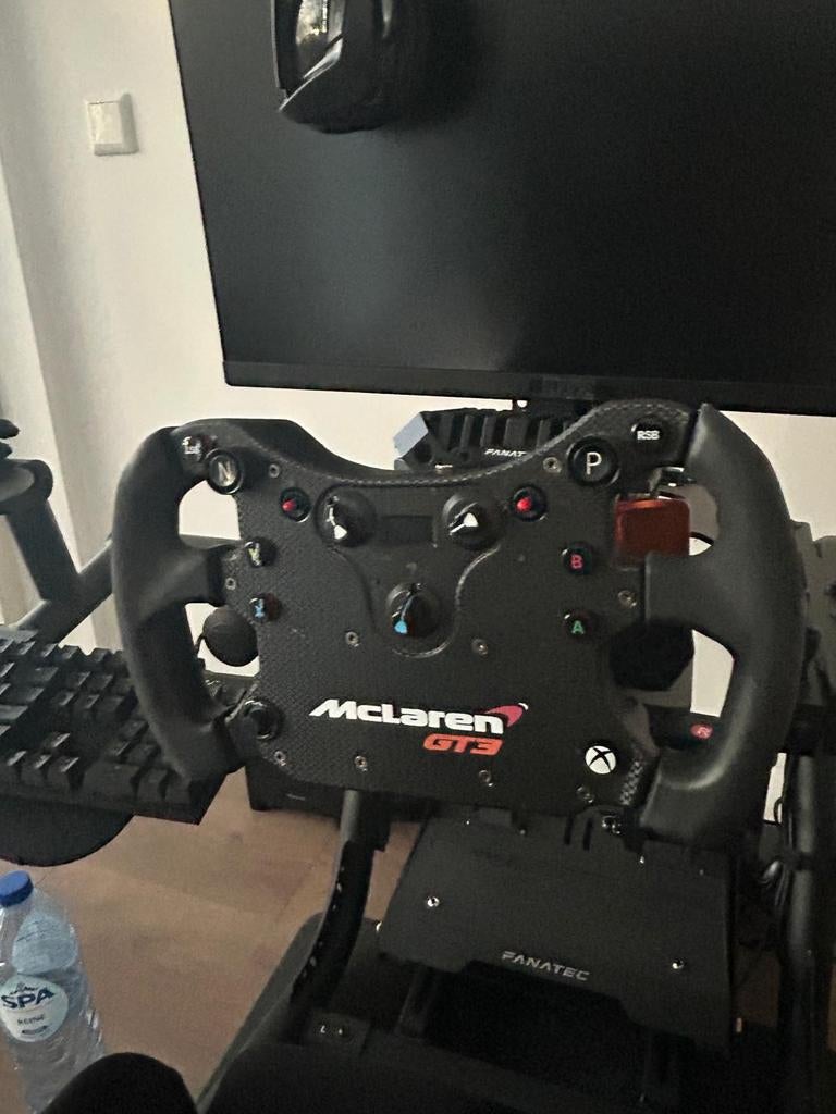 Sim racing set Fanatec, Ophalen, 1 speler, Racen en Vliegen, Zo goed als nieuw