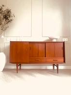 🤎 Vintage dressoir kast teak jaren ‘60 retro Deens design, Ophalen, Zo goed als nieuw, 25 tot 50 cm