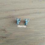 Nieuwe micro dermal. Hartje, hanger., Ophalen of Verzenden, Zo goed als nieuw, Staal