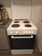 Beko Elektrisch Fornuis met oven - In goede staat, Witgoed en Apparatuur, Fornuizen, Ophalen, Gebruikt, 4 kookzones, Energieklasse A of zuiniger