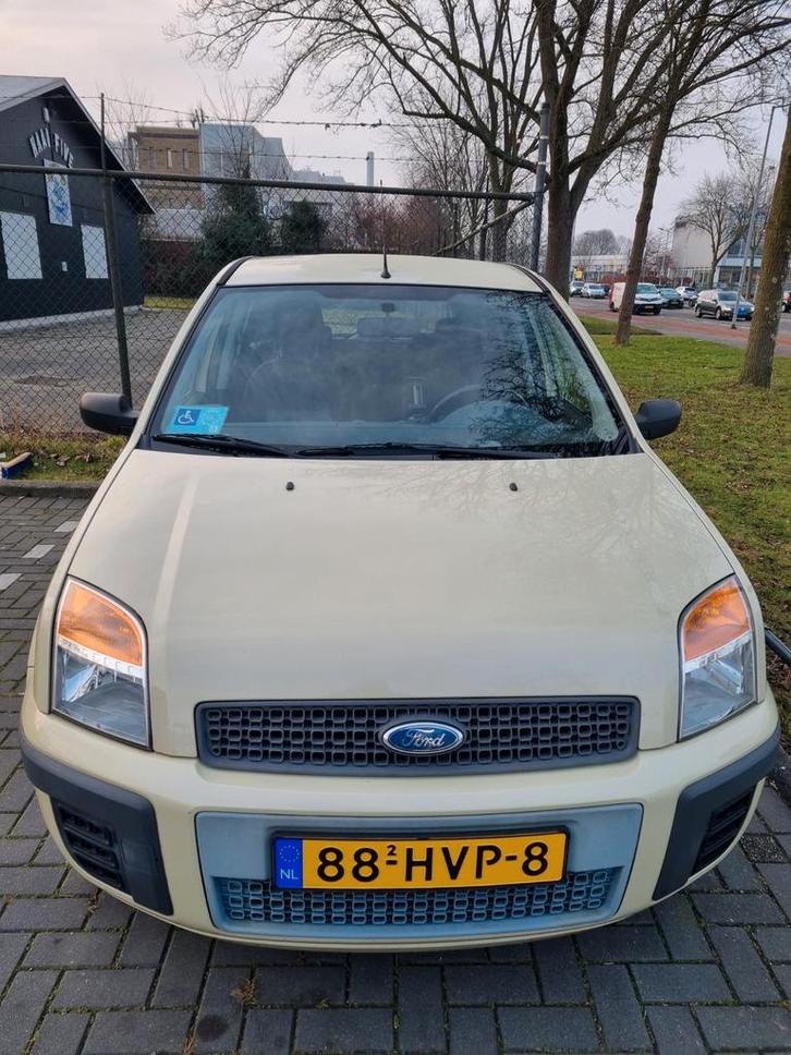 Ford Fusion 1.4 16V 2009 Wit, Auto's, Ford, Particulier, Fusion, Benzine, C, Hatchback, Handgeschakeld, Origineel Nederlands, Wit