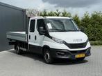 Iveco Daily 35S14 2.3 D / PICK UP MET LANGE BAK / 7 PERSOONS, Auto's, Bestelauto's, Gebruikt, Euro 6, 7 stoelen, Wit