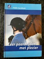 Paardrijden met plezier FNRS Handboek, Boeken, Ophalen of Verzenden, Zo goed als nieuw
