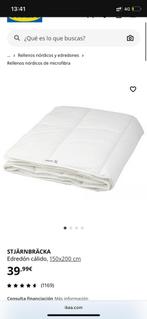 IKEA Stjärnbräcka Dekbed + Overtrek, Huis en Inrichting, Slaapkamer | Beddengoed, Eenpersoons, Wit, Ophalen of Verzenden, Deken of Dekbed