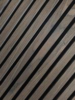 Donker noten akoestische wandpanelen 280x60 of 300x60, Huis en Inrichting, Stoer Trade en Service, Nieuw, Ophalen of Verzenden