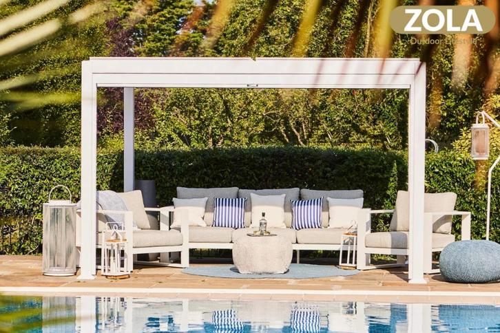 SUNS Maranza 540x350 lamellen overkapping EIND SEIZOEN ACTIE, Tuin en Terras, Overkappingen, Nieuw, Veranda, Ophalen of Verzenden