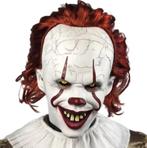 Full face horror latex masker Pennywise De Clown, Hobby en Vrije tijd, Feestartikelen, Ophalen of Verzenden, Nieuw, Halloween of Griezel