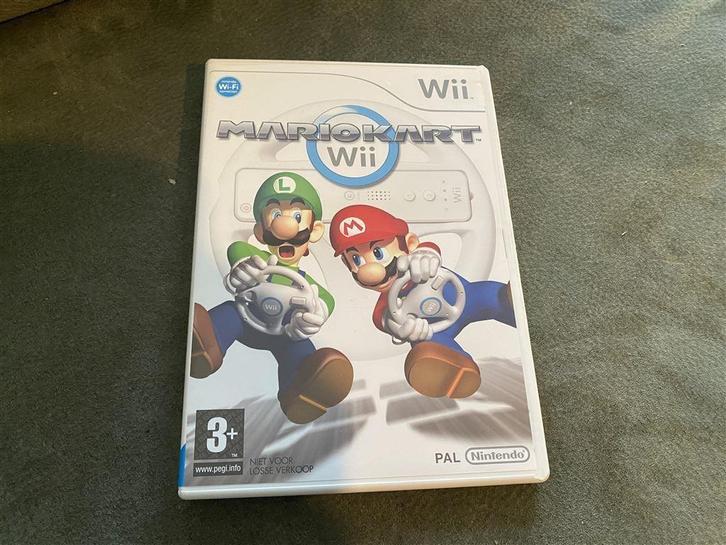 Nintendo wii mariokart wii [1091], Spelcomputers en Games, Games | Nintendo Wii, Zo goed als nieuw, Racen en Vliegen, 1 speler
