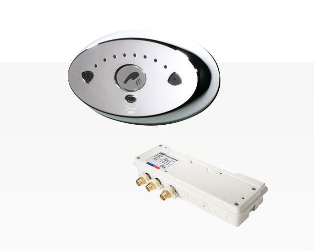 Rada Sense elektronische wastafelkraan of badkraan chroom, Doe-het-zelf en Verbouw, Sanitair, Nieuw, Kraan, Chroom, Ophalen of Verzenden