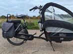 Elektrische bakfiets Gazelle Cabby, Fietsen en Brommers, Ophalen, Gebruikt, 3 kinderen, Opvouwbaar
