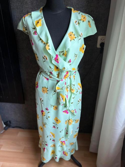 Steps mooi zomers jurkje mt 38 1x gedragen, Kleding | Dames, Jurken, Zo goed als nieuw, Maat 38/40 (M), Groen, Ophalen of Verzenden