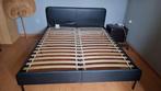 2-persoonsbed Slattum (IKEA), Ophalen, Overige materialen, Eenpersoons, Zwart