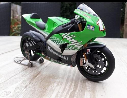 Kawasaki ZX-RR MotoGP #17 Randy Du Puniet 2006. 1/12, Hobby en Vrije tijd, Modelauto's | 1:5 tot 1:12, Nieuw, Motor, 1:9 t/m 1:12