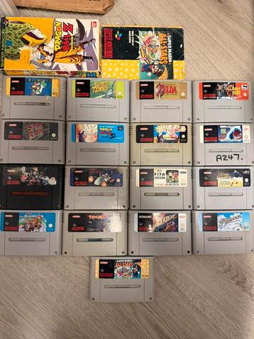 21 SNES Games beschikbaar voor biedingen