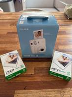 Fujifilm Instax Mini 12 Clay White + 20 Foto's, Compact, Nieuw, Ophalen of Verzenden, Fuji
