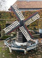 tuindecoratie houten molen windmolen opknapper, Tuin en Terras, Windwijzers en Windmolens, Gebruikt, Ophalen