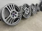 Saab Alu 41 qaudspoke velgen nieuw gecoat, Ophalen of Verzenden, 17 inch, Velg(en)