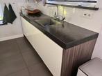 Keuken wit met composiet blad excl apparatuur, Ophalen, Zo goed als nieuw, Wit, Composiet