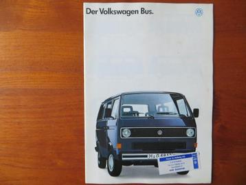 Der Volkswagen Bus (juli 1987) T3 beschikbaar voor biedingen
