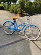 Blauwe Johnny loco fiets 26 inch, Staal, Cruiser, Ophalen of Verzenden, Zo goed als nieuw