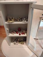 Vitrinekastje, Huis en Inrichting, Ophalen, Minder dan 50 cm, Glas, Met hangruimte