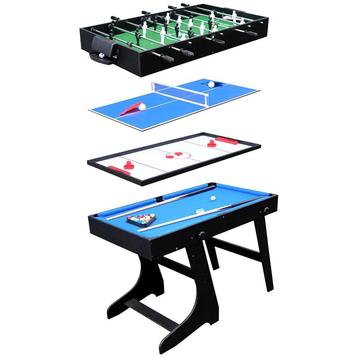 Multi-spel Tafel Opvouwbaar 4-in-1 115, 5 X 63 X 16, 8 Cm beschikbaar voor biedingen