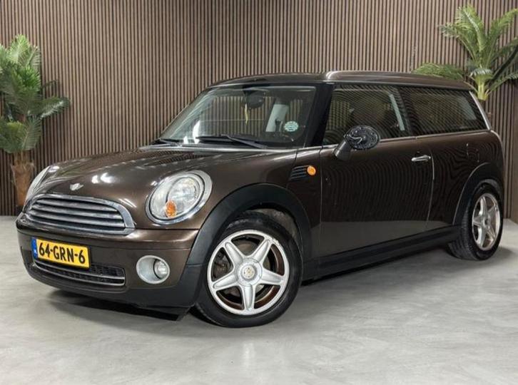 Mini Clubman 1.6 16V Cooper 2008 Bruin, Auto's, Mini, Particulier, Clubman, Benzine, B, Stationwagon, Handgeschakeld, Origineel Nederlands