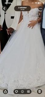 Trouwjurk, Ophalen, Zo goed als nieuw, Wit, Trouwjurk