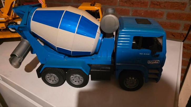 Bruder Betonwagen - Klaar voor de bouw!, Kinderen en Baby's, Speelgoed | Speelgoedvoertuigen, Gebruikt, Ophalen