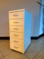 Metalen ladekast / bureaukast met 6 lades, Huis en Inrichting, Ophalen, Minder dan 50 cm, Gebruikt, 5 laden of meer