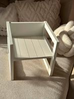 Wit houten kinderstoel/krukje - Landelijke stijl, Ophalen, Gebruikt, Overige typen