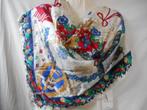 Bijzondere echt zijden sjaal "VE day 8th May " van Tie Rack, Verzenden, Zo goed als nieuw, Maat 46/48 (XL) of groter, Sjaal